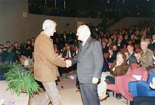 Visita del Presidente della Repubblica Oscar Luigi Scalfaro alla città di Firenze: intervento alla cerimonia di inaugurazione dell'anno accademico 1995-1996 dell'Università degli Studi di Firenze