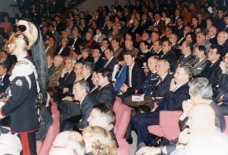 Visita del Presidente della Repubblica Oscar Luigi Scalfaro alla città di Firenze: intervento alla cerimonia di inaugurazione dell'anno accademico 1995-1996 dell'Università degli Studi di Firenze