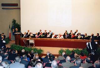 Visita del Presidente della Repubblica Oscar Luigi Scalfaro alla città di Firenze: intervento alla cerimonia di inaugurazione dell'anno accademico 1995-1996 dell'Università degli Studi di Firenze