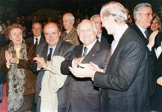 Visita del Presidente della Repubblica Oscar Luigi Scalfaro alla città di Firenze: intervento alla cerimonia di inaugurazione dell'anno accademico 1995-1996 dell'Università degli Studi di Firenze