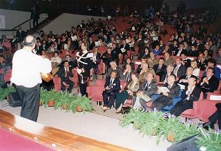 Visita del Presidente della Repubblica Oscar Luigi Scalfaro alla città di Firenze: intervento alla cerimonia di inaugurazione dell'anno accademico 1995-1996 dell'Università degli Studi di Firenze