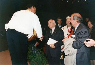 Visita del Presidente della Repubblica Oscar Luigi Scalfaro alla città di Firenze: intervento alla cerimonia di inaugurazione dell'anno accademico 1995-1996 dell'Università degli Studi di Firenze
