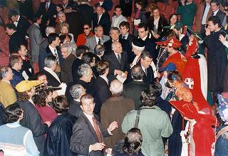 Visita del Presidente della Repubblica Oscar Luigi Scalfaro alla città di Firenze: intervento alla cerimonia di inaugurazione dell'anno accademico 1995-1996 dell'Università degli Studi di Firenze