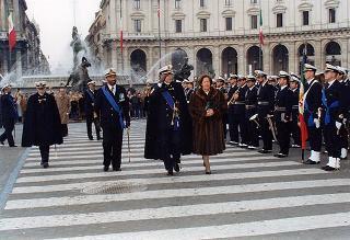 Intervento del Presidente della Repubblica alla cerimonia celebrativa della ricorrenza di S. Barbara, patrona della Marina Militare nella Basilica di S. Maria degli Angeli a Roma