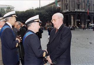 Intervento del Presidente della Repubblica alla cerimonia celebrativa della ricorrenza di S. Barbara, patrona della Marina Militare nella Basilica di S. Maria degli Angeli a Roma