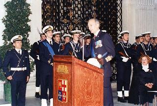 Intervento del Presidente della Repubblica alla cerimonia celebrativa della ricorrenza di S. Barbara, patrona della Marina Militare nella Basilica di S. Maria degli Angeli a Roma