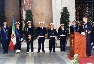 Intervento del Presidente della Repubblica alla cerimonia celebrativa della ricorrenza di S. Barbara, patrona della Marina Militare nella Basilica di S. Maria degli Angeli a Roma