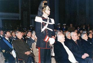 Intervento del Presidente della Repubblica alla cerimonia celebrativa della ricorrenza di S. Barbara, patrona della Marina Militare nella Basilica di S. Maria degli Angeli a Roma