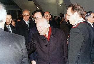 Intervento del Presidente della Repubblica all'inaugurazione dell'XI edizione della "Settimana per i beni culturali e ambientali" al Complesso monumentale del S. Michele a Roma