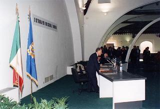 Intervento del Presidente della Repubblica all'inaugurazione dell'XI edizione della "Settimana per i beni culturali e ambientali" al Complesso monumentale del S. Michele a Roma