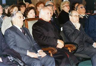 Intervento del Presidente della Repubblica all'inaugurazione dell'XI edizione della "Settimana per i beni culturali e ambientali" al Complesso monumentale del S. Michele a Roma
