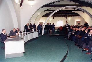 Intervento del Presidente della Repubblica all'inaugurazione dell'XI edizione della "Settimana per i beni culturali e ambientali" al Complesso monumentale del S. Michele a Roma