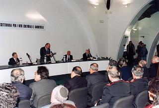 Intervento del Presidente della Repubblica all'inaugurazione dell'XI edizione della "Settimana per i beni culturali e ambientali" al Complesso monumentale del S. Michele a Roma