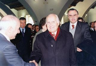 Intervento del Presidente della Repubblica all'inaugurazione dell'XI edizione della "Settimana per i beni culturali e ambientali" al Complesso monumentale del S. Michele a Roma