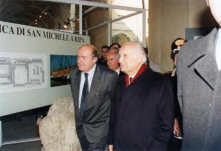 Intervento del Presidente della Repubblica all'inaugurazione dell'XI edizione della "Settimana per i beni culturali e ambientali" al Complesso monumentale del S. Michele a Roma