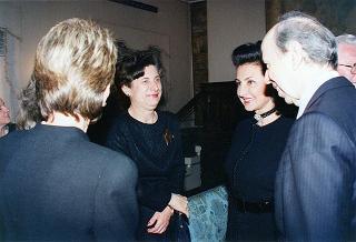 Incontro del Presidente della Repubblica Oscar Luigi Scalfaro con il Presidente della Repubblica di Bulgaria Jelev e signora Jelev. Successivo pranzo nel Belvedere al Torrino, al termine concerto eseguito dal Quartetto Santa Cecilia nella Sala degli specchi