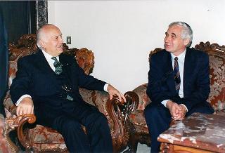 Intervento del Presidente della Repubblica al ricevimento di restituzione offerto dal Presidente della Repubblica di Bulgaria e signora Jelev presso l'Ambasciata della Repubblica di Bulgaria a Roma