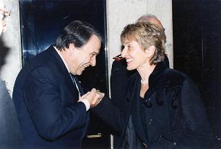 Intervento del Presidente della Repubblica all'esibizione delle Bande musicali della Polizia di Stato, dell'Arma dei Carabinieri e della Guardia di Finanza, nell'ambito dell'iniziativa benefica denominata "Telethon" presso l' Auditorium di Santa Cecilia a Roma