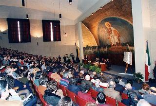 Intervento del Presidente della Repubblica alla manifestazione conclusiva del Cinquantenario dell'Associazione Italiana Maestri Cattolici presso la  Pontificia Università Lateranense a Roma