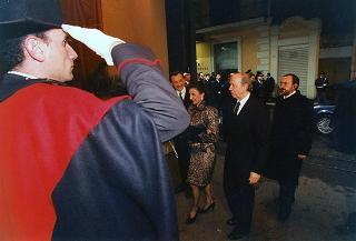 Intervento del Presidente della Repubblica alla cerimonia commemorativa del Primo Ministro d'Israele, Premio Nobel per la pace, Yitzhak Rabin al Teatro dell'Opera di Roma