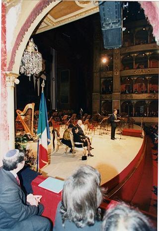 Intervento del Presidente della Repubblica alla cerimonia commemorativa del Primo Ministro d'Israele, Premio Nobel per la pace, Yitzhak Rabin al Teatro dell'Opera di Roma