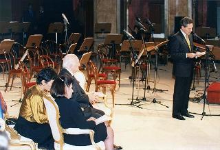 Intervento del Presidente della Repubblica alla cerimonia commemorativa del Primo Ministro d'Israele, Premio Nobel per la pace, Yitzhak Rabin al Teatro dell'Opera di Roma