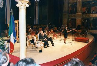 Intervento del Presidente della Repubblica alla cerimonia commemorativa del Primo Ministro d'Israele, Premio Nobel per la pace, Yitzhak Rabin al Teatro dell'Opera di Roma