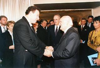 Intervento del Presidente della Repubblica alla cerimonia commemorativa del Primo Ministro d'Israele, Premio Nobel per la pace, Yitzhak Rabin al Teatro dell'Opera di Roma