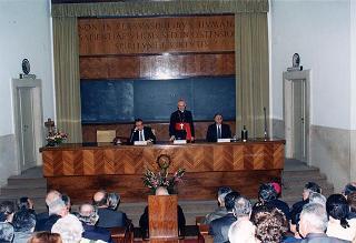 Intervento del Presidente della Repubblica alla cerimonia di presentazione della facoltà di Giurisprudenza, di nuova istituzione, della Libera Università Maria SS. Assunta (LUMSA) di Roma
