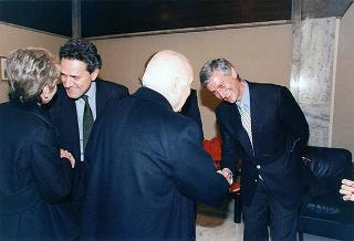 Intervento del Presidente della Repubblica al concerto per il Natale e la Pace dell'Orchestra dell'Accademia Nazionale di Santa Cecilia nell'Auditorio di Via della Conciliazione (Roma)