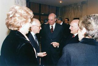 Intervento del Presidente della Repubblica al concerto per il Natale e la Pace dell'Orchestra dell'Accademia Nazionale di Santa Cecilia nell'Auditorio di Via della Conciliazione (Roma)