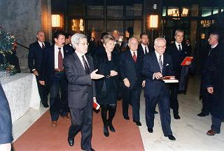 Intervento del Presidente della Repubblica al concerto per il Natale e la Pace dell'Orchestra dell'Accademia Nazionale di Santa Cecilia nell'Auditorio di Via della Conciliazione (Roma)