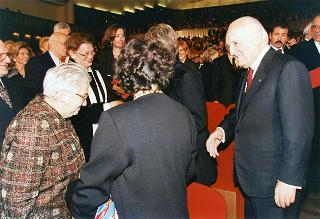 Intervento del Presidente della Repubblica al concerto per il Natale e la Pace dell'Orchestra dell'Accademia Nazionale di Santa Cecilia nell'Auditorio di Via della Conciliazione (Roma)