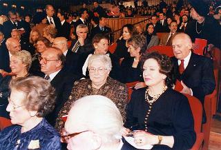 Intervento del Presidente della Repubblica al concerto per il Natale e la Pace dell'Orchestra dell'Accademia Nazionale di Santa Cecilia nell'Auditorio di Via della Conciliazione (Roma)
