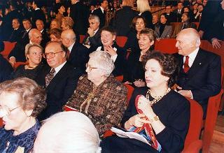Intervento del Presidente della Repubblica al concerto per il Natale e la Pace dell'Orchestra dell'Accademia Nazionale di Santa Cecilia nell'Auditorio di Via della Conciliazione (Roma)