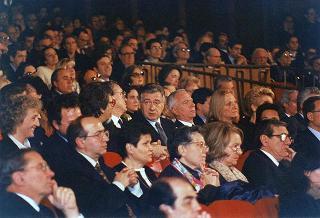 Intervento del Presidente della Repubblica al concerto per il Natale e la Pace dell'Orchestra dell'Accademia Nazionale di Santa Cecilia nell'Auditorio di Via della Conciliazione (Roma)