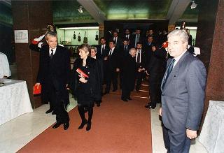 Intervento del Presidente della Repubblica al concerto per il Natale e la Pace dell'Orchestra dell'Accademia Nazionale di Santa Cecilia nell'Auditorio di Via della Conciliazione (Roma)