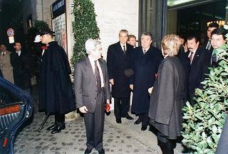 Intervento del Presidente della Repubblica al concerto per il Natale e la Pace dell'Orchestra dell'Accademia Nazionale di Santa Cecilia nell'Auditorio di Via della Conciliazione (Roma)