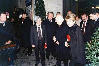 Intervento del Presidente della Repubblica al concerto per il Natale e la Pace dell'Orchestra dell'Accademia Nazionale di Santa Cecilia nell'Auditorio di Via della Conciliazione (Roma)