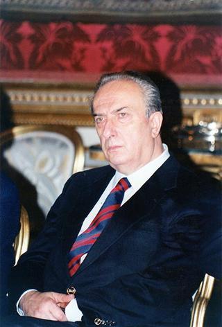 Componenti della Presidenza d'onore del Comitato per la promozione della candidatura "Roma 2004" per i Giochi della XXVIII Olimpiade