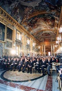 Intervento del Presidente della Repubblica alla cerimonia celebrativa del cinquantenario dell'Ufficio italiano dei Cambi