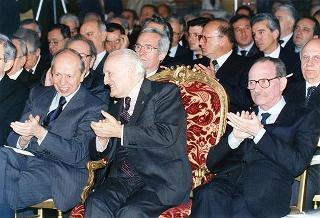 Intervento del Presidente della Repubblica alla cerimonia celebrativa del cinquantenario dell'Ufficio italiano dei Cambi