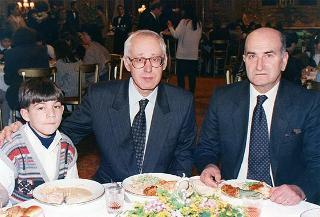 Incontro di Marianna Scalfaro con una delegazione di studenti della Scuola media "L. Lombardi" di Bari - Salone degli Specchi