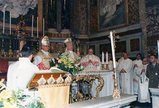 Celebrazione della liturgia eucaristica per la consegna del Pastorale al nuovo Ordinario militare per l'Italia