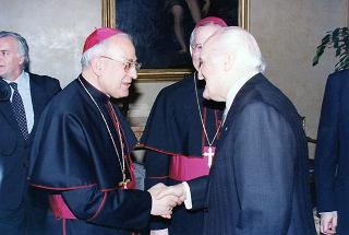 Intervento del Presidente della Repubblica al ricevimento offerto per il 67° anniversario dei Patti Lateranensi ed il 12° anniversario dell'Accordo di Revisione del Concordato nell'Ambasciata d'Italia presso la Santa Sede a Roma