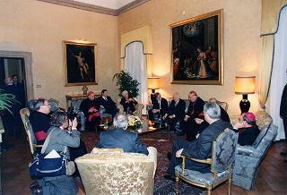 Intervento del Presidente della Repubblica al ricevimento offerto per il 67° anniversario dei Patti Lateranensi ed il 12° anniversario dell'Accordo di Revisione del Concordato nell'Ambasciata d'Italia presso la Santa Sede a Roma