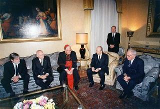 Intervento del Presidente della Repubblica al ricevimento offerto per il 67° anniversario dei Patti Lateranensi ed il 12° anniversario dell'Accordo di Revisione del Concordato nell'Ambasciata d'Italia presso la Santa Sede a Roma