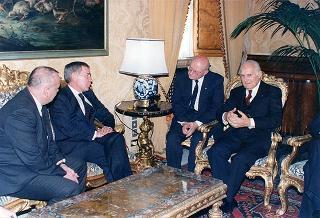 Incontro del Presidente della Repubblica Oscar Luigi Scalfaro con Gyula Horn, Primo Ministro di Ungheria