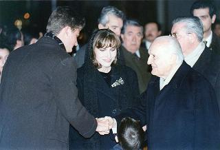 Intervento del Presidente della Repubblica ai funerali di Andrea Barbato nella Chiesa di S. Ignazio a Roma