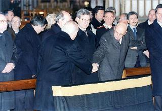 Intervento del Presidente della Repubblica ai funerali di Andrea Barbato nella Chiesa di S. Ignazio a Roma